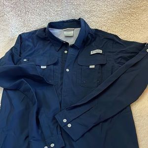 Boys Columbia PFG long-sleeve shirts